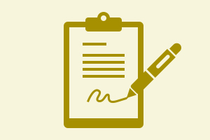 給油後にお渡しする納品書（領収書）弊社控えにその場でサインしていただき、控えをお受け取りください。