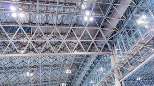 工場照明の施工イメージ